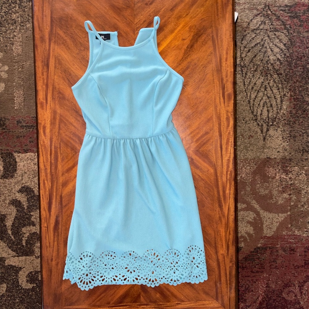 Blue Dress (with pockets) - Size 3